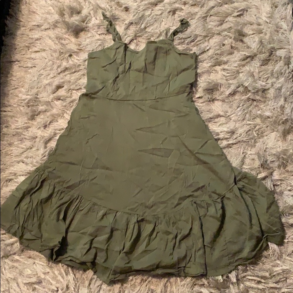 Green dress